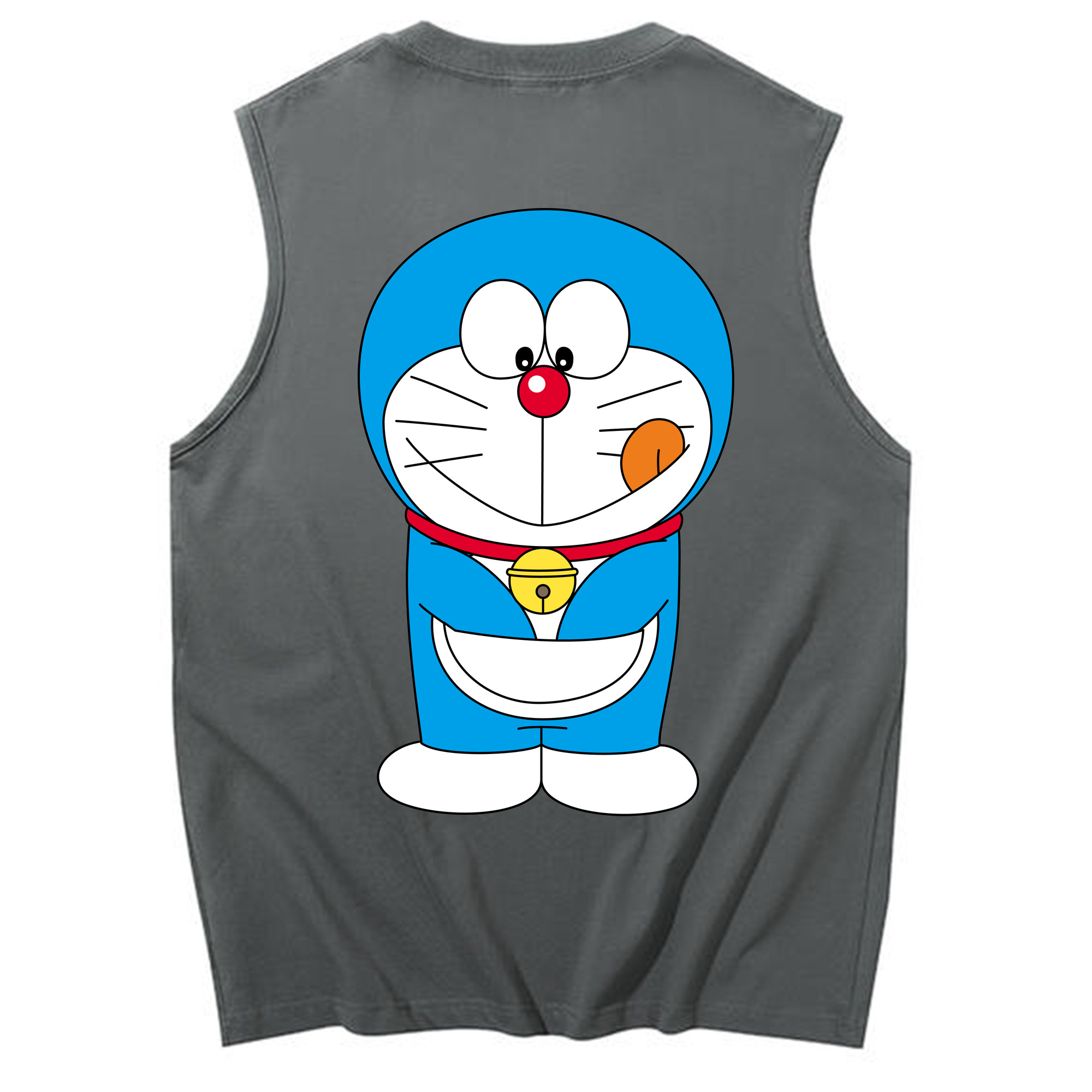 （画像用） ドラえもん Doraemon コットン100％タンクトップ（背面プリント）